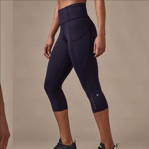 Lululemon Fast & Free crop
